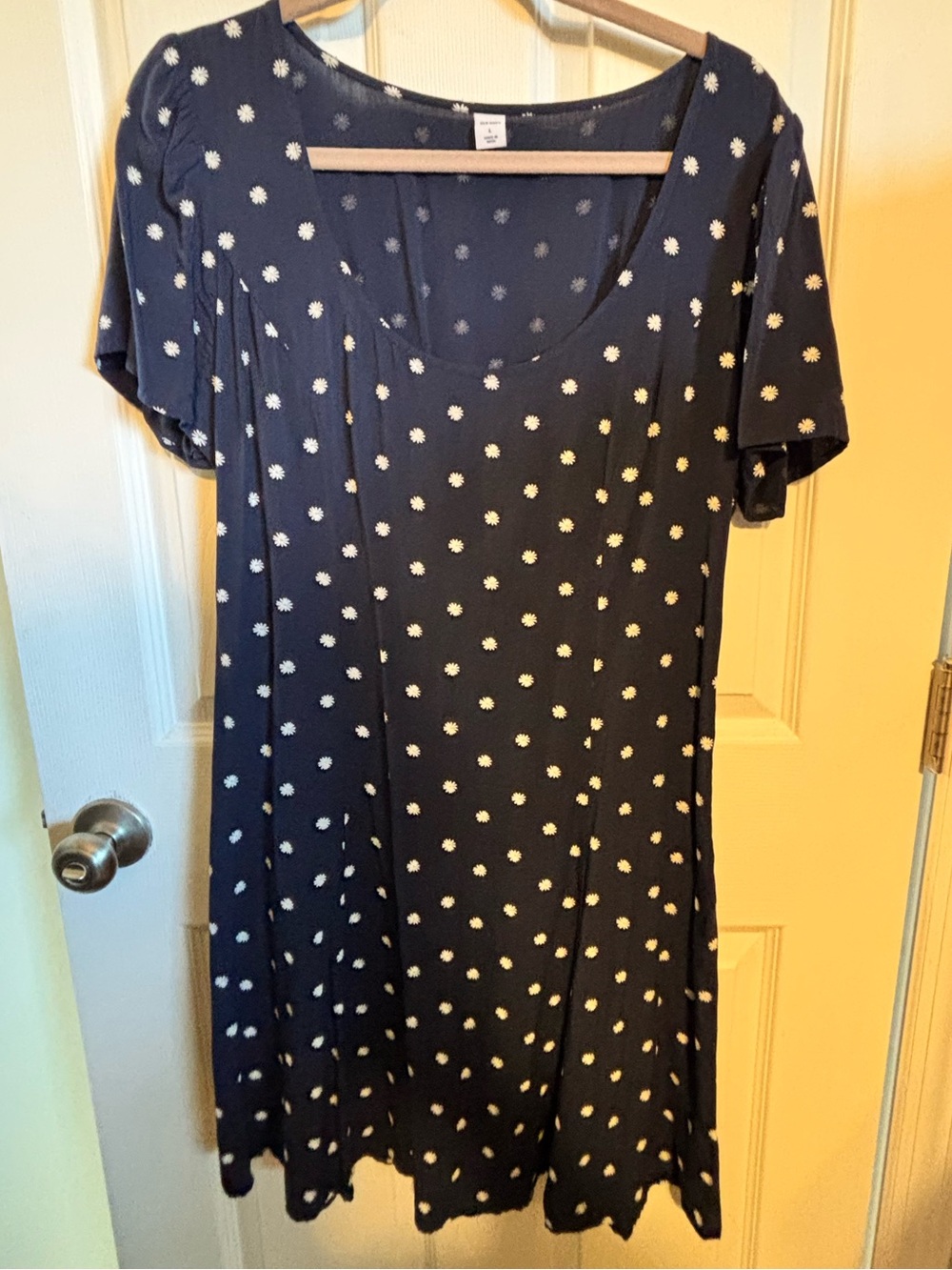 😍Old Navy Daisey flower print Scoop Neck Women's Dress Size large